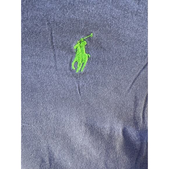 POLO RALPH LAUREN Women's Long Sleeve Slate Blue Shirt - Picture 4 of 5